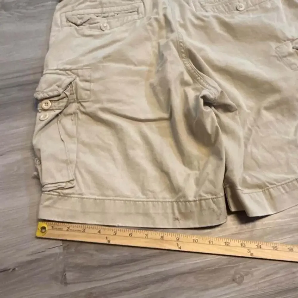 Polo Ralph Lauren Khaki Cargo Chino Shorts Size 36
